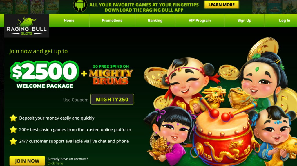 raging bull slots
